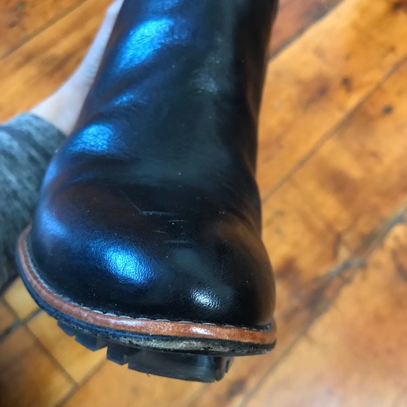 Vintage Costume National Black Ankle Booties - Size 37 - Picture 3 of 6